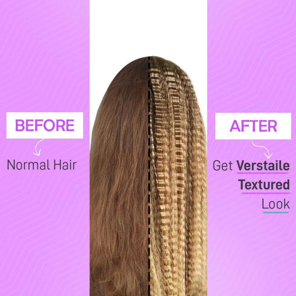 Ikonic Crimp & Style Purple & Black