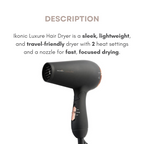 Ikonic Luxure Hair Dryer Black