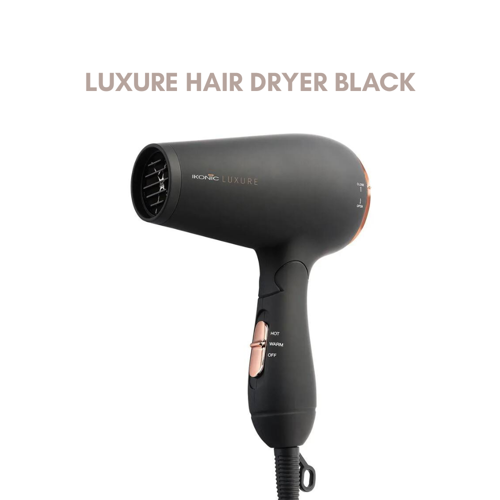 Ikonic Luxure Hair Dryer Black