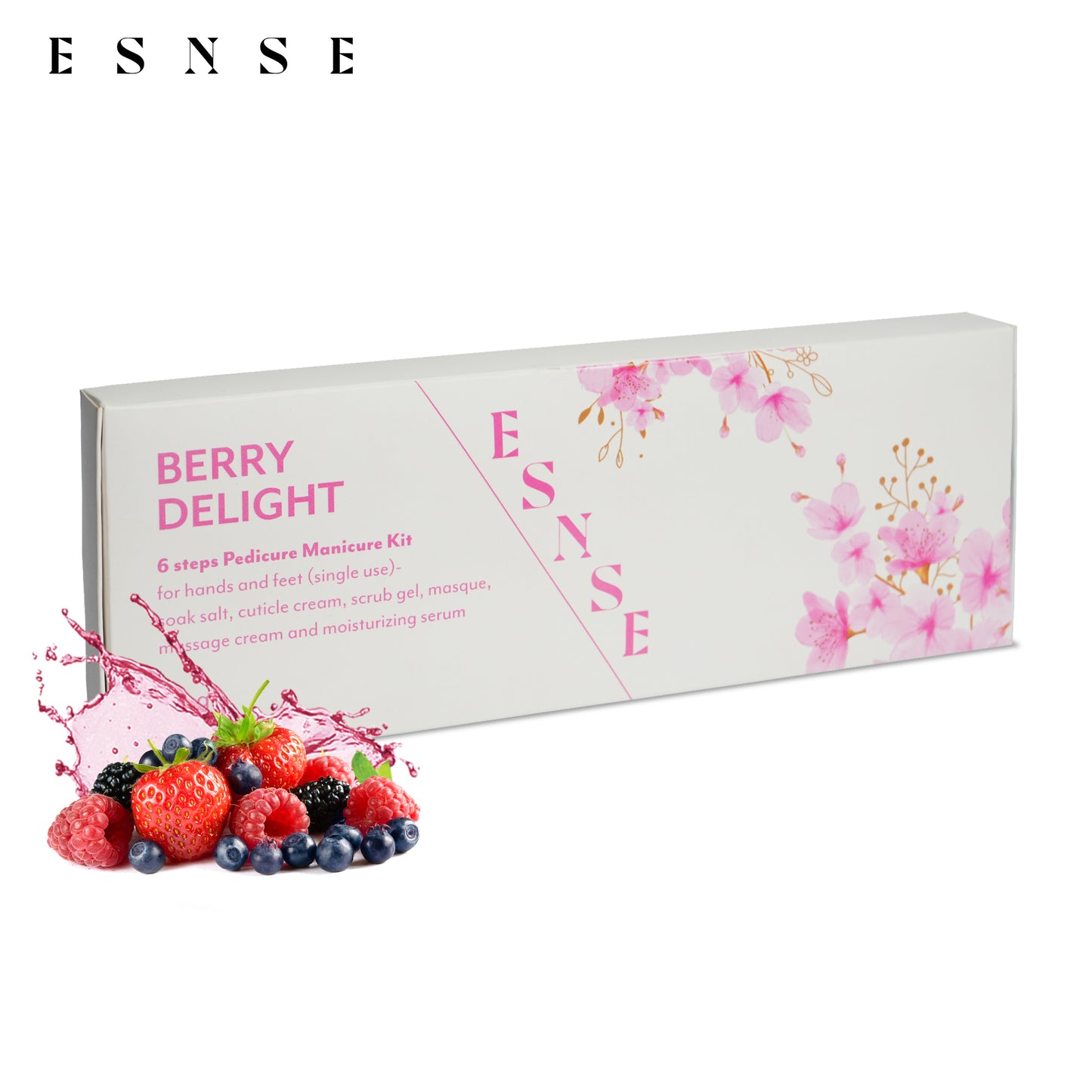 Esnse Pedicure Manicure Kit - Berry Delight 58Gm