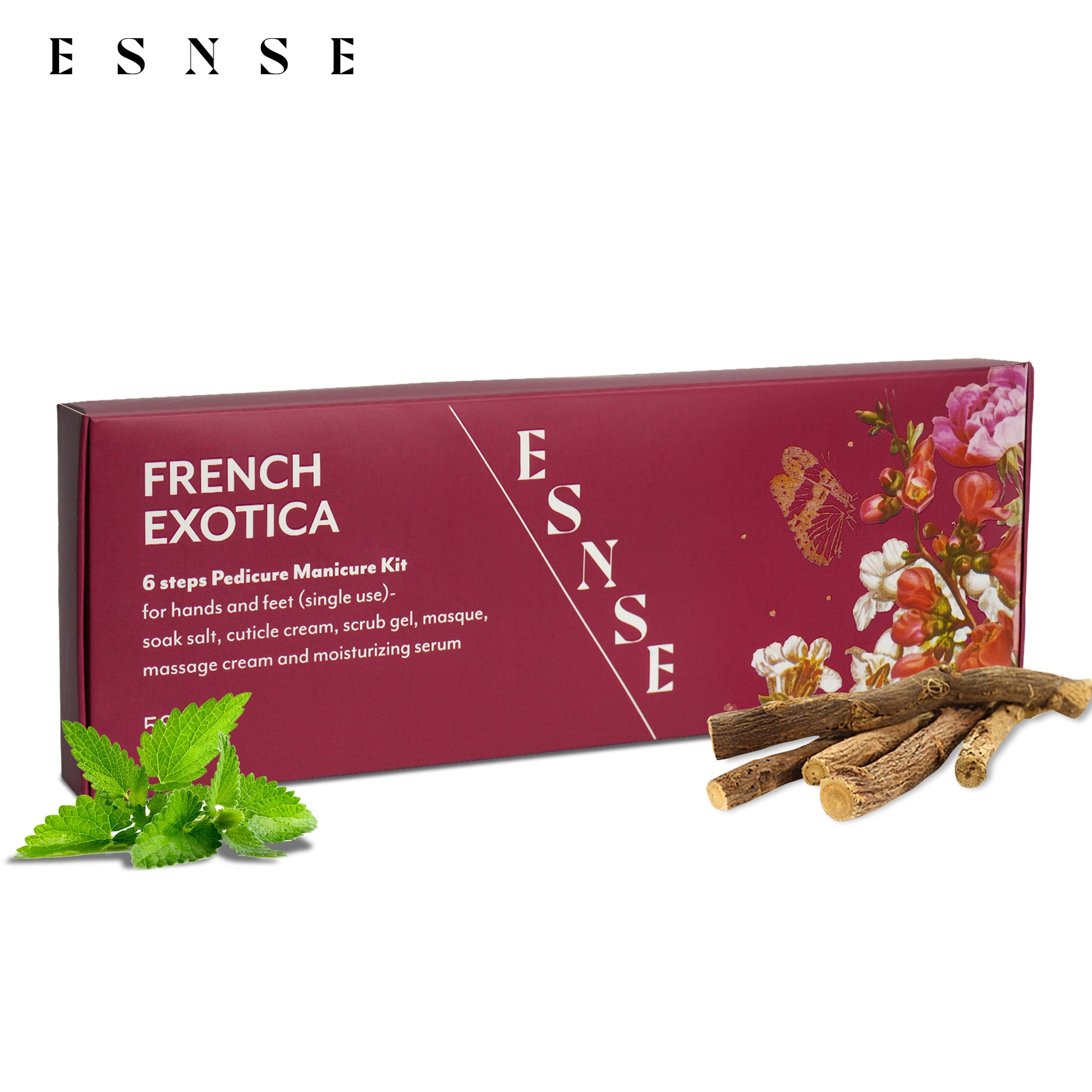 Esnse Pedicure Manicure Kit- French Exotica 58Gm