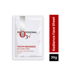 O3+ Youth Radiance Face Sheet mask 30g- Pack of 3