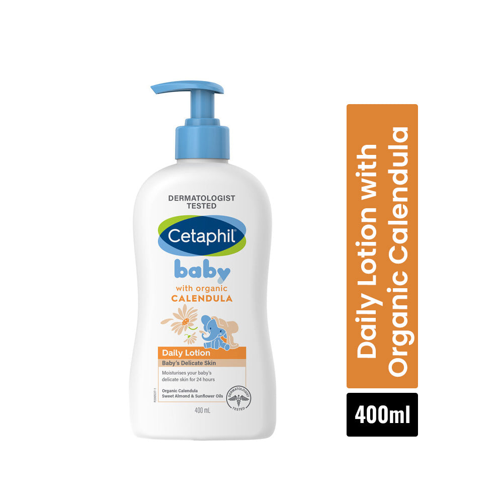 Cetaphil Baby Daily Lotion with Organic Calendula 400ML