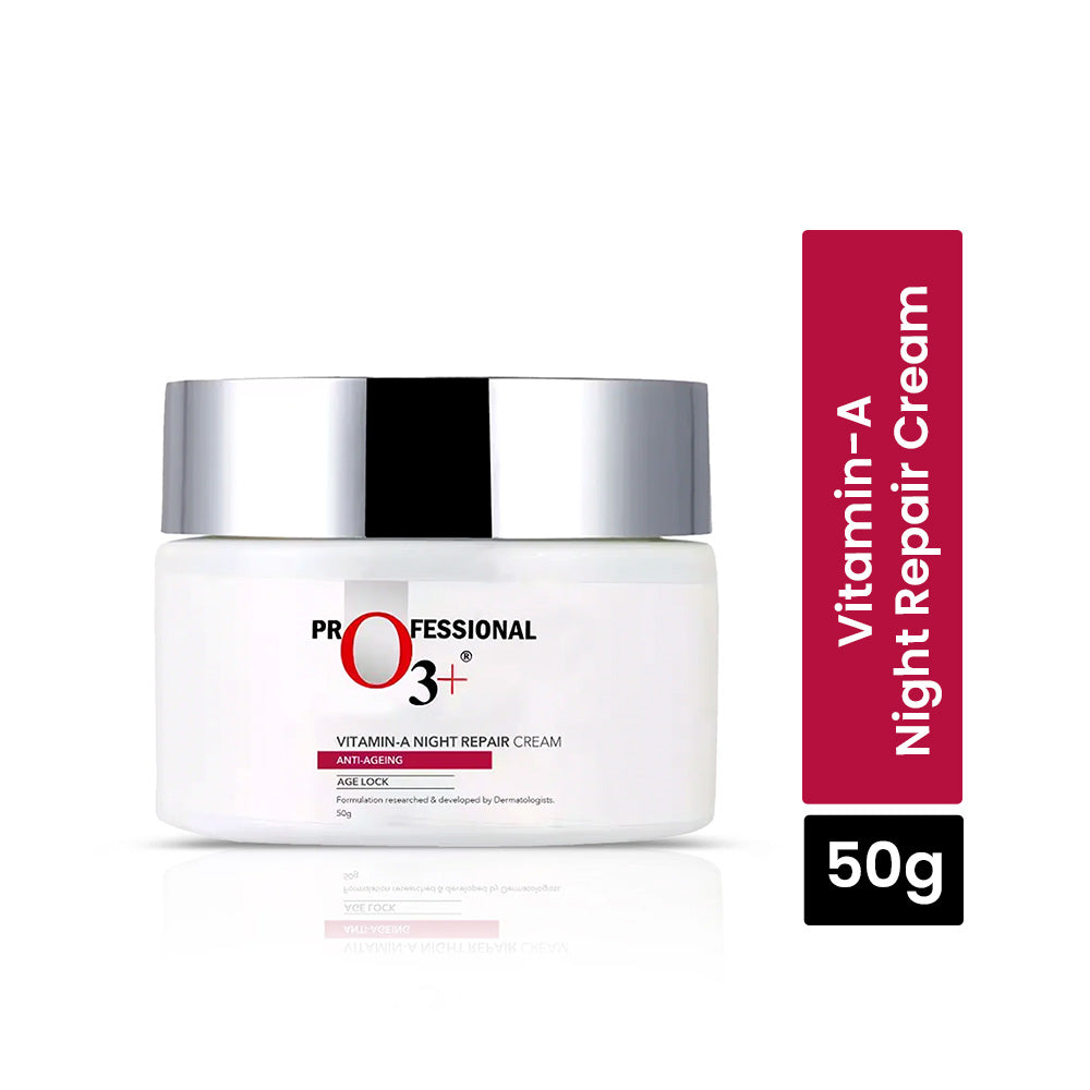 O3+ Vitamin-A Night Repair Anti-Ageing Cream 50 Gm