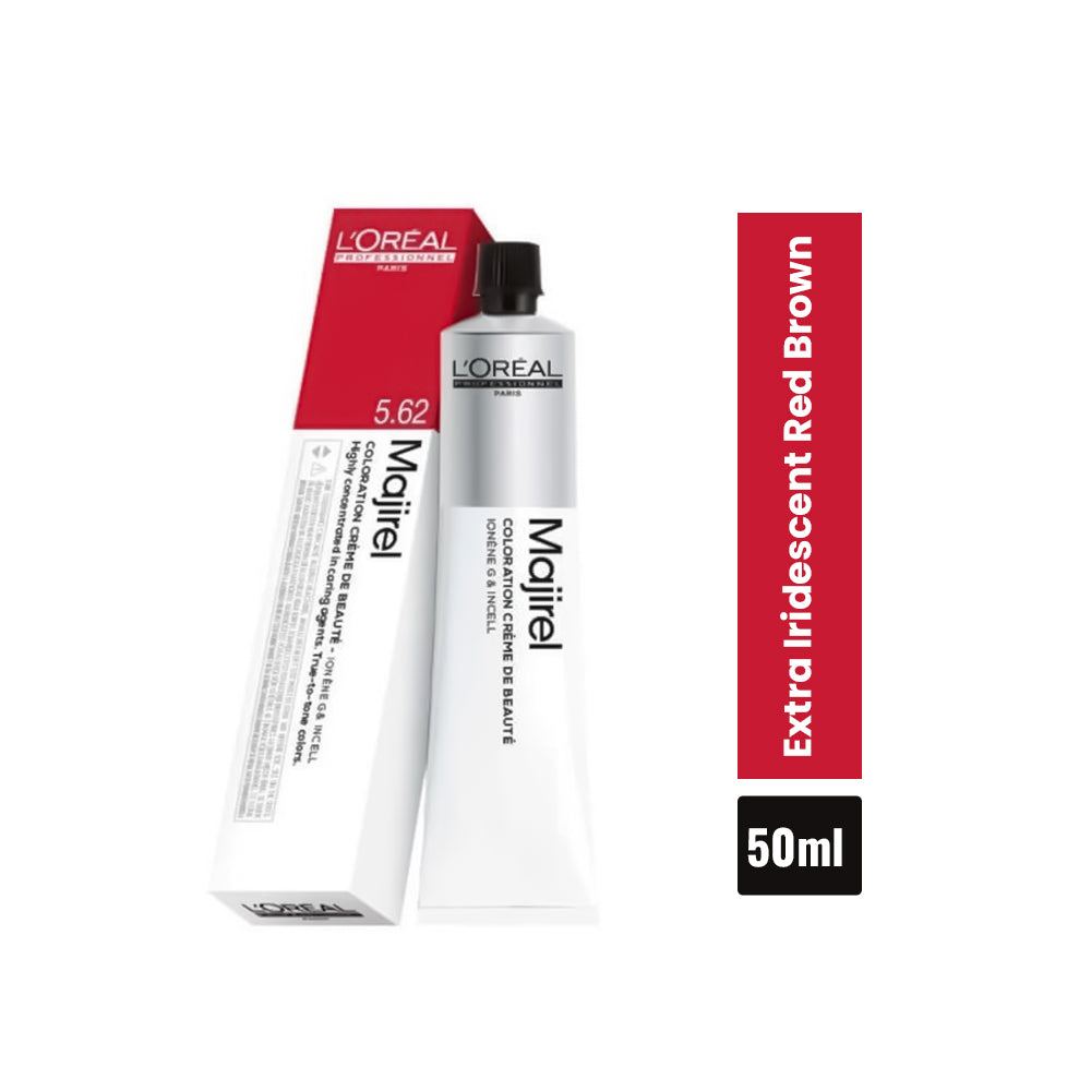 Loreal Majirel Hair Color Light Ext Red Brown 5.62 50ml