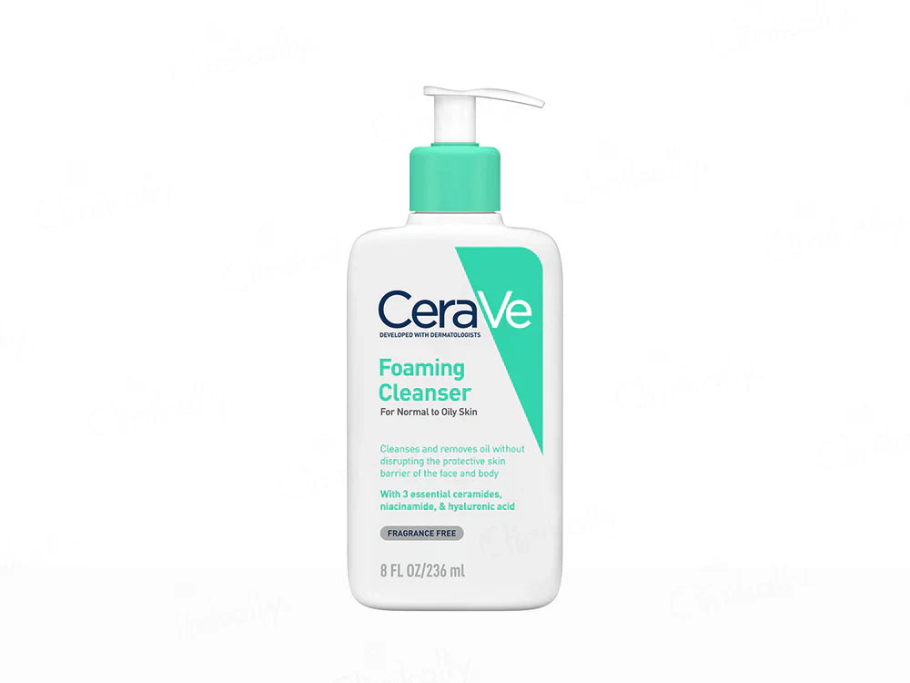 CeraVe Foaming Cleanser For Normal to Oily Skin-236ml