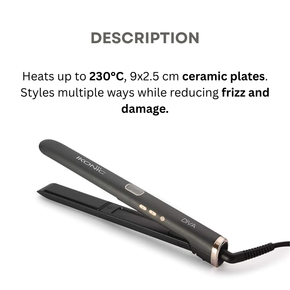 Ikonic Diva Hair Straightener