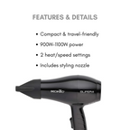 Ikonic Mini Dryer Superstar Black