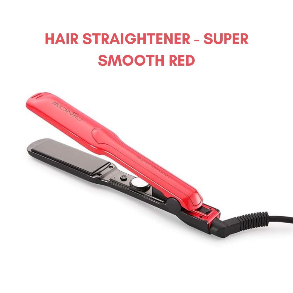 Ikonic Hair Straightener - Super Smooth Red