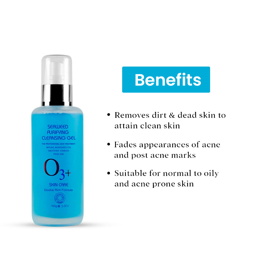 O3+ Seaweed Purifying Cleansing Gel 150g
