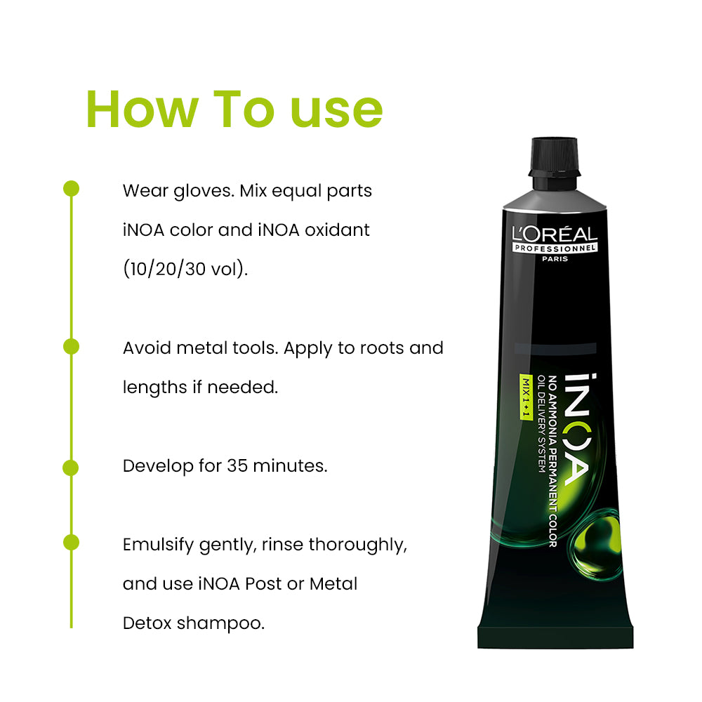 Inoa 6.32 Dark Blonde With Iridescent Gold 60G