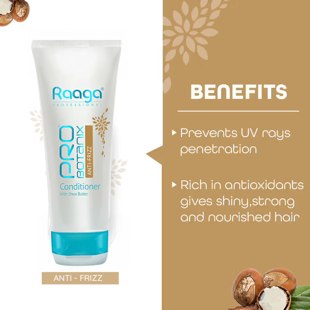Raaga Professional Pro Botanix Anti-Frizz Conditioner 250Ml