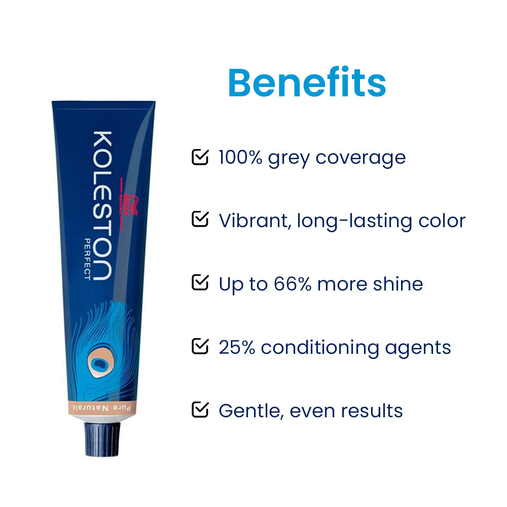 Wella Professionals Koleston Perfect Rich Naturals Hair Color 10/1 Colorant Tube 60G