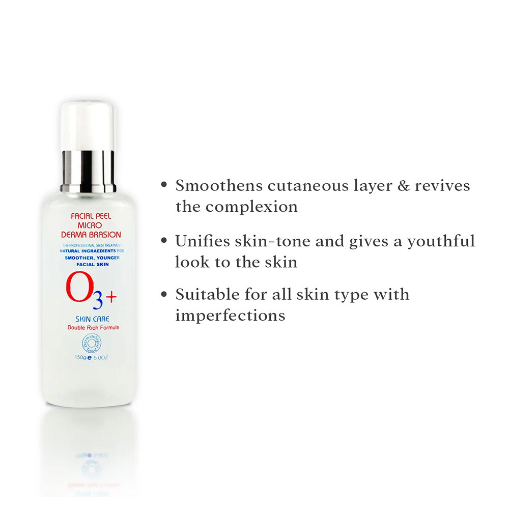 O3+ Micro Derma Brasion Facial Peel(150Gm)