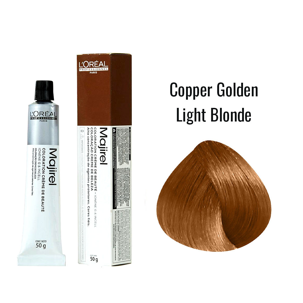 Loreal Majirel 8.34 Light Blonde With Copper Gold 50g