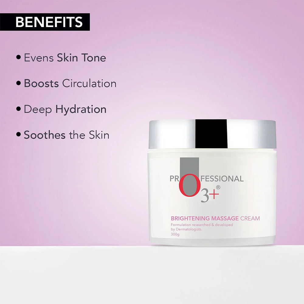 O3+ Whitening Massage Cream - 300 Gm