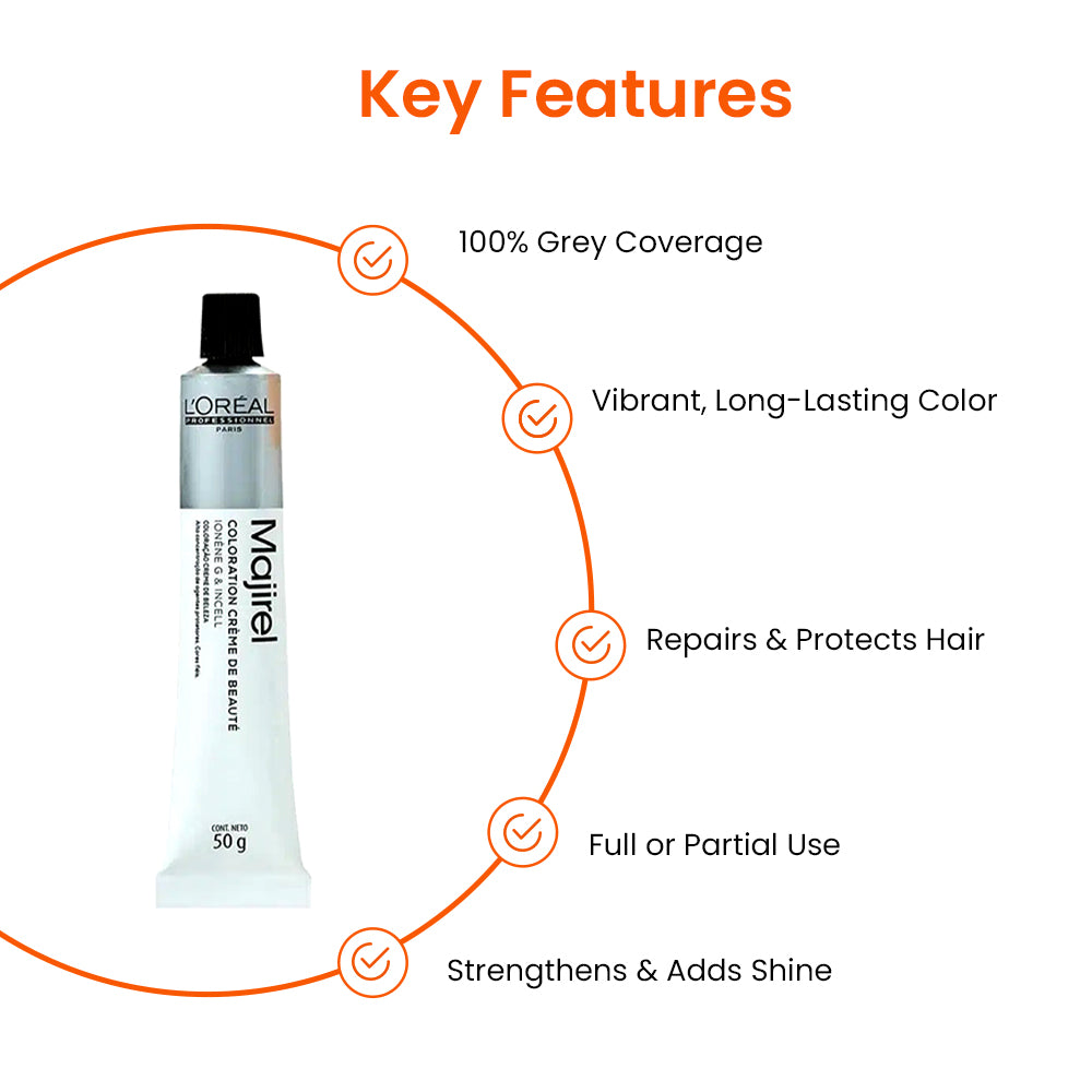 Loreal Majirel 4.3 Brown With Intense Gold 50Ml