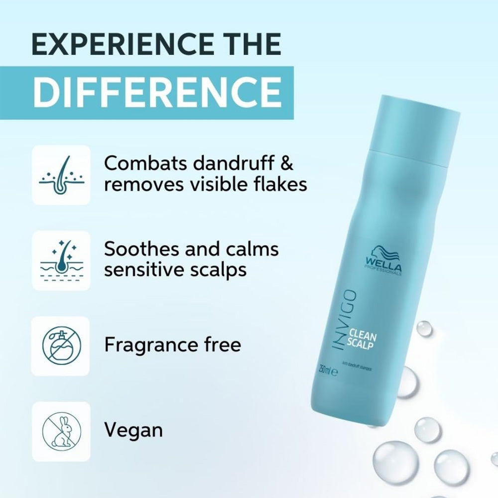 Wella Professionals Invigo Clean Scalp Anti Dandruff Shampoo(250Ml)