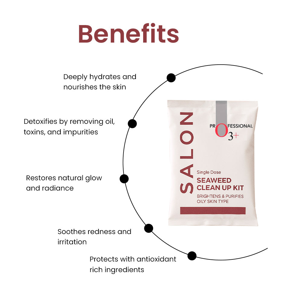 O3+ Seaweed Cleanup Facial Kit