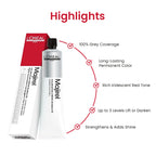 Loreal Majirouge 6.62 Dark Blonde With Iridescent Red 50 Ml