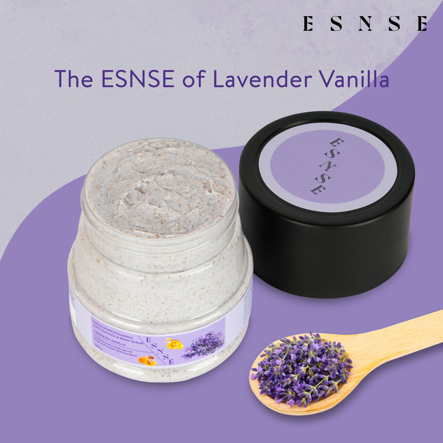 Esnse Scrub - Lavender Vanilla 200Gm