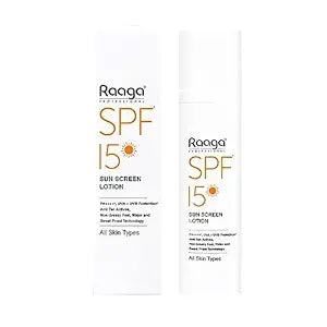 Raaga Professional Sun Screen Lotion SPF - 15 55Ml