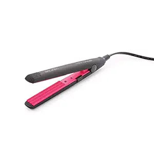 Ikonic Mini Crimper Black and Pink