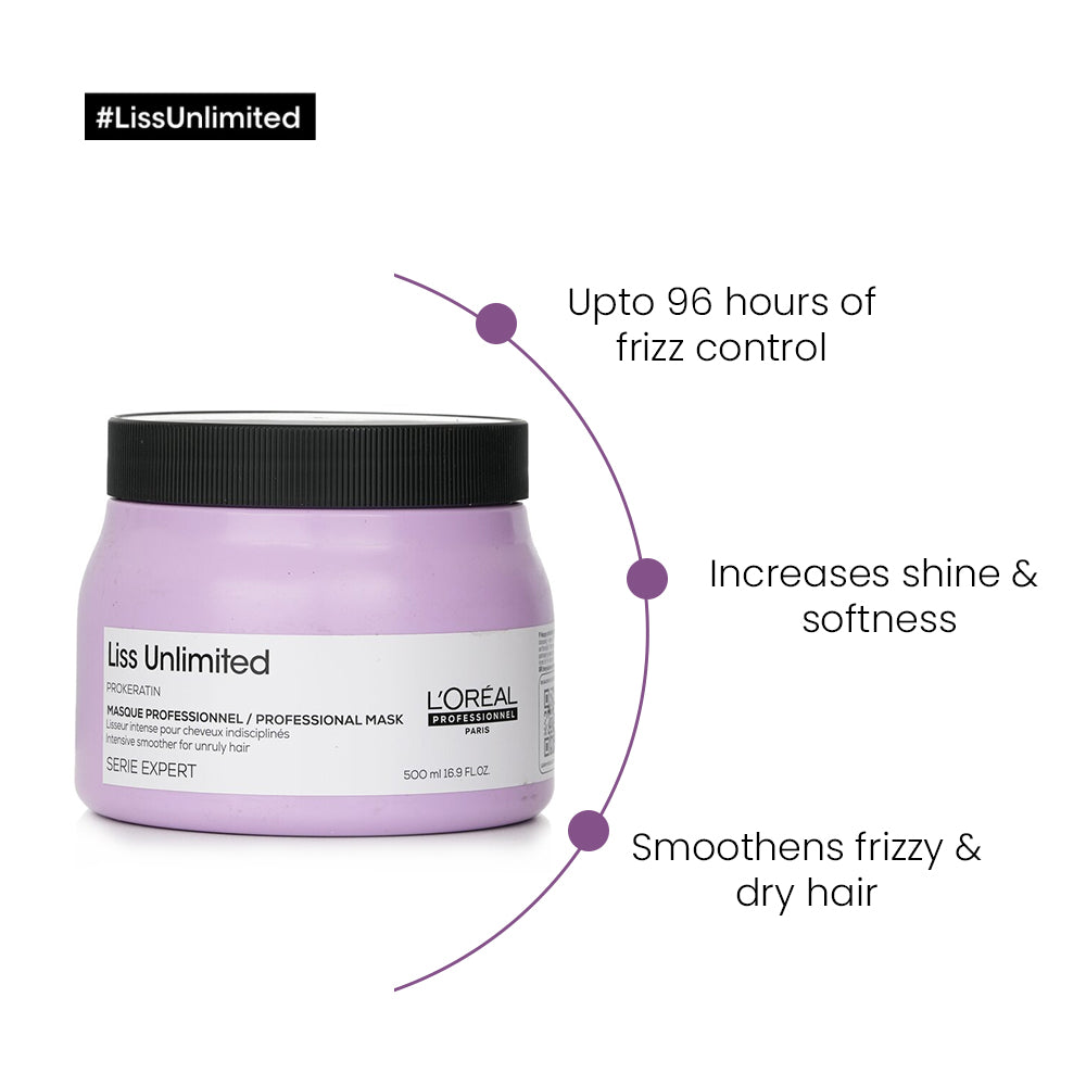 Loreal Professionnel Liss Unlimited Masque 490gm