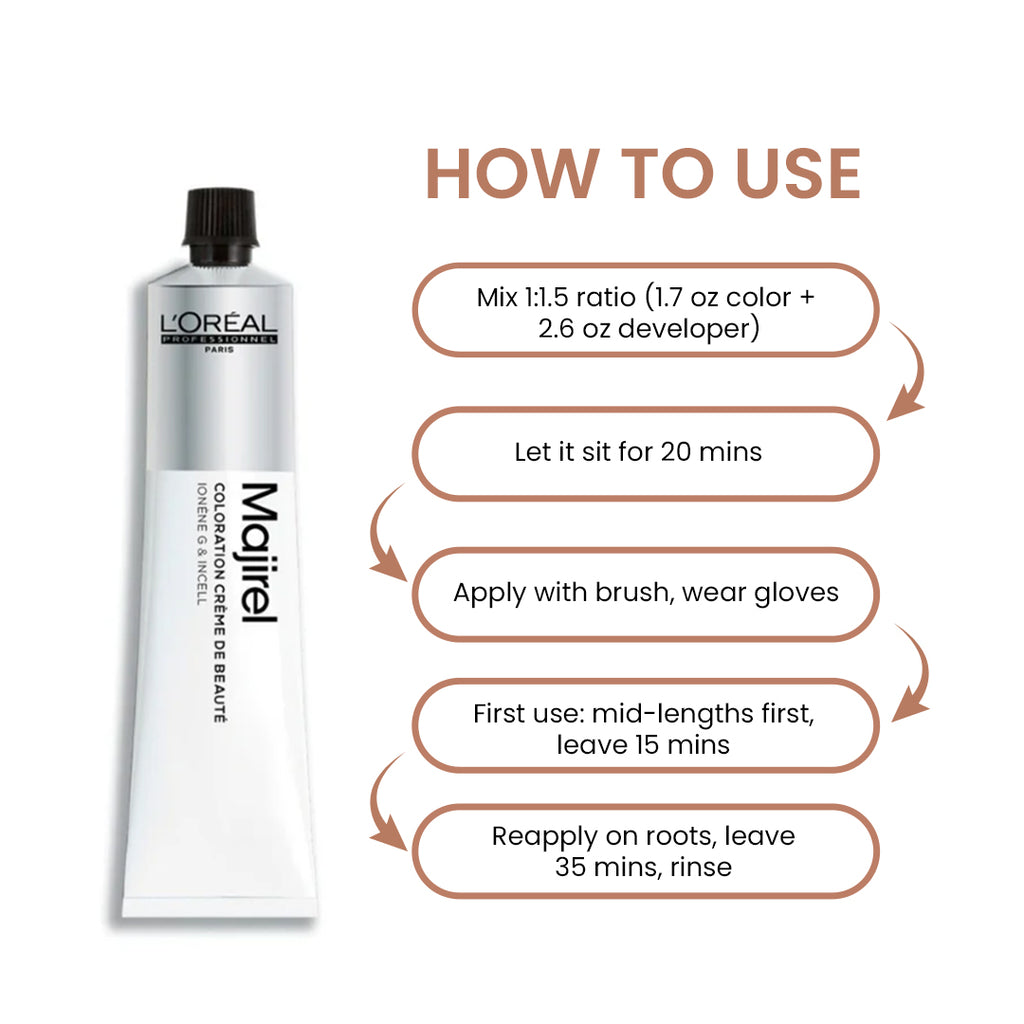 Loreal Majirel Cc 6.8 Dark Blondee With Mocha 50G