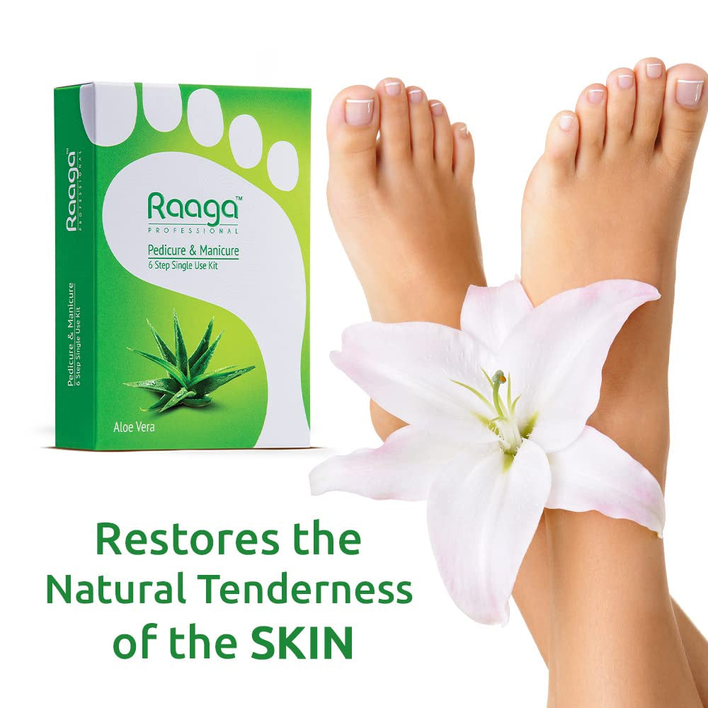 Raaga Professional Aloe Vera Pedicure And Manicure 63Gm