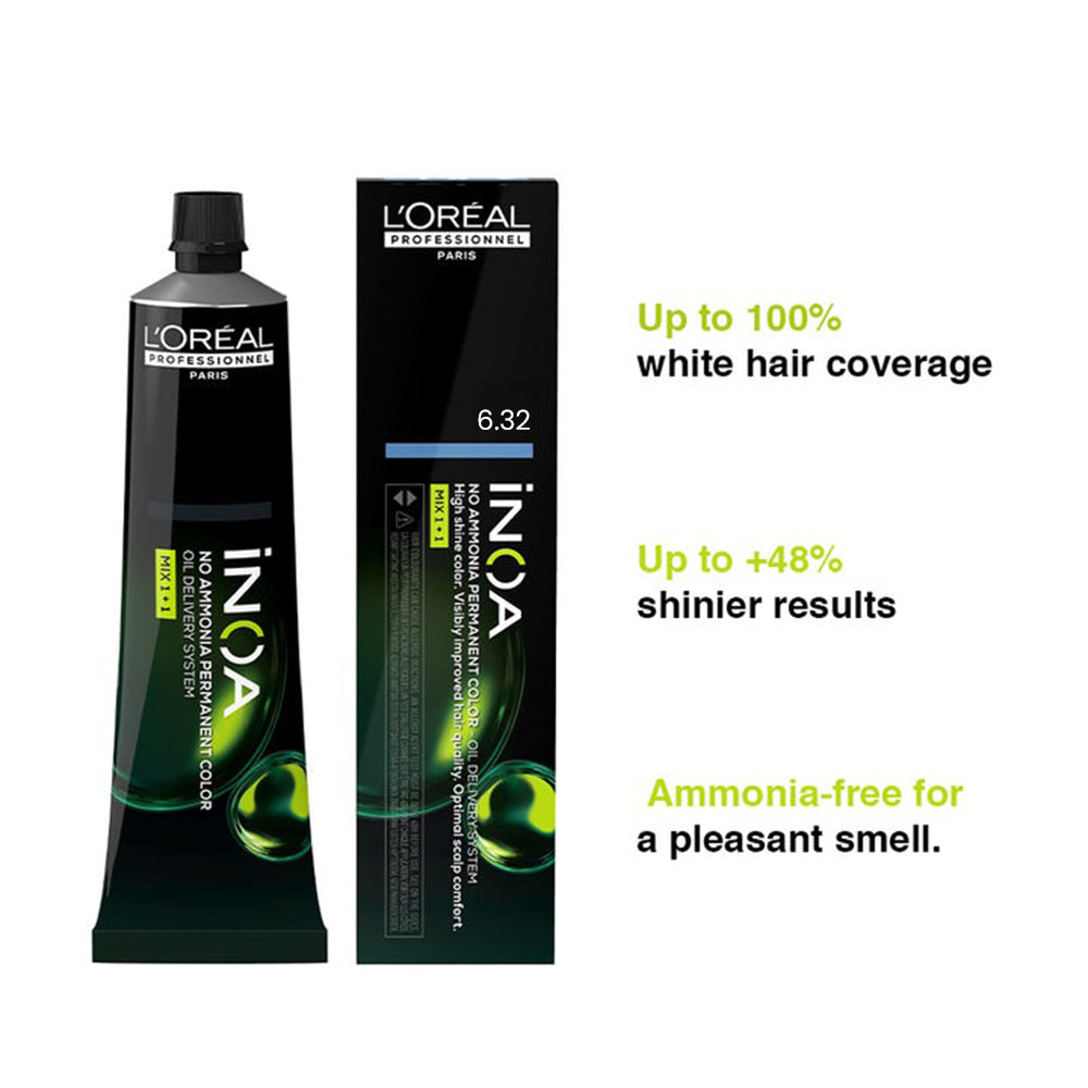 Inoa 6.32 Dark Blonde With Iridescent Gold 60G