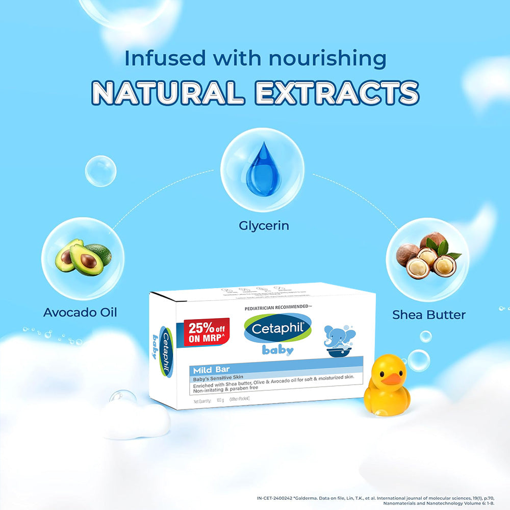 Cetaphil Baby Mild Bar 100GM