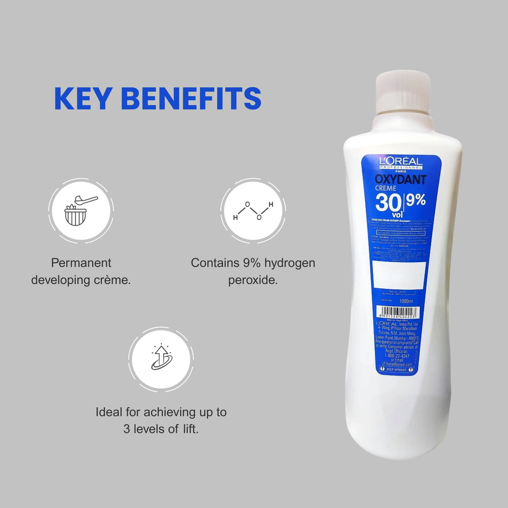 Loreal Oreor Developer 30 Vol 1000Ml