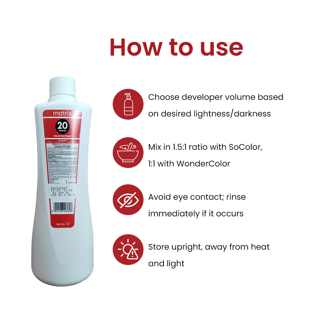 MATRIX OXYDANT 20VOL 1000ML