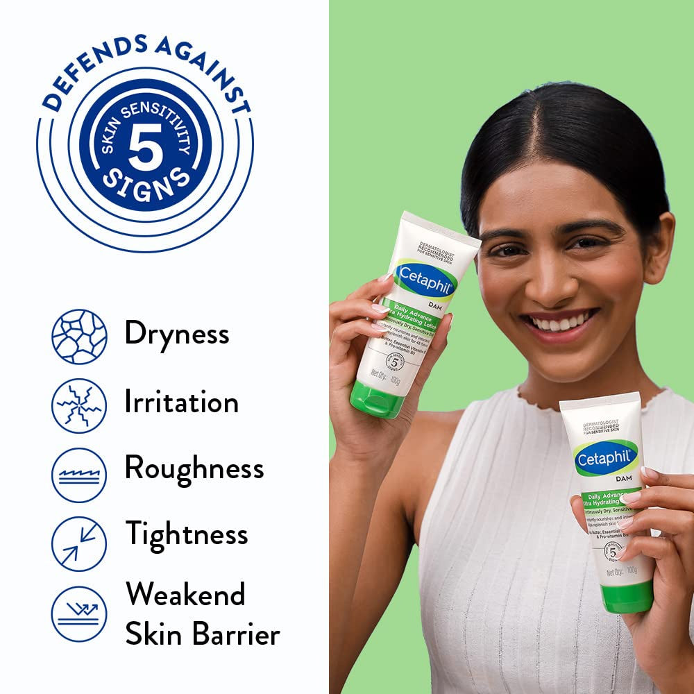 CETAPHIL DAM DAILY ADVANCE ULTRA HYDRATING LOTION 100G