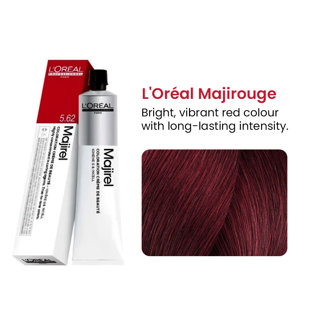 Loreal Majirel Hair Color Light Ext Red Brown 5.62 50ml