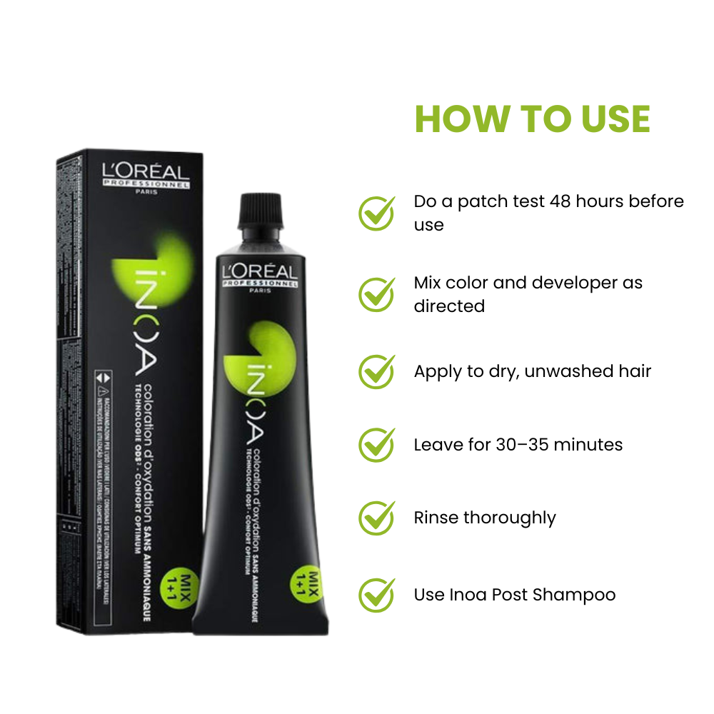 Loreal Inoa Ammonia Free Hair Color 60G 5.15-MRP-565