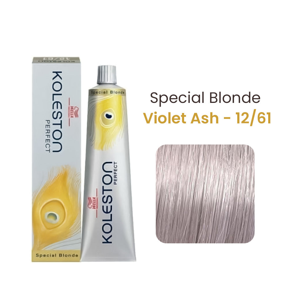 Wella Professionals Koleston Perfect Special Blonde Hair Color 12/61 Colorant Tube 60G