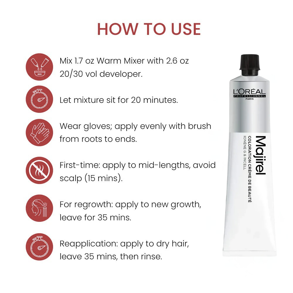 Loreal Professionnel Paris Majirel - 4.56 50g