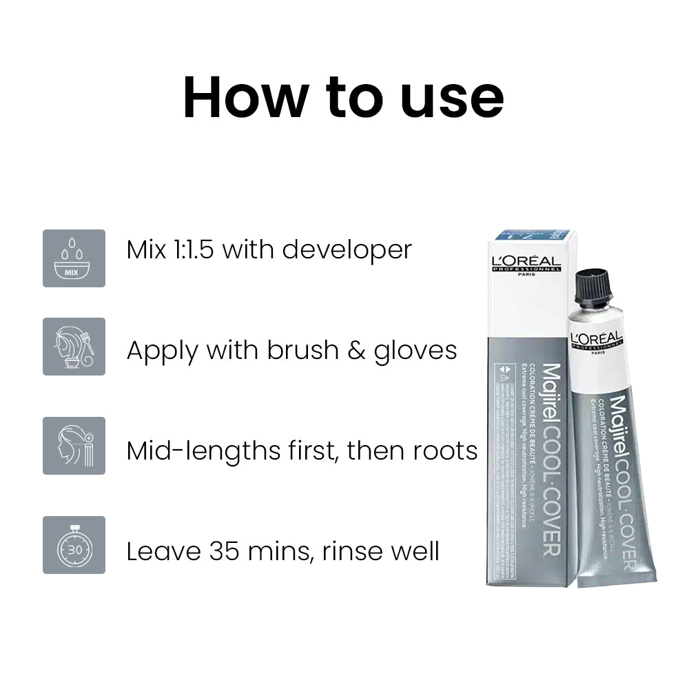 Loreal Majirel Cc 5.1 Light Brown With Ash 50Ml