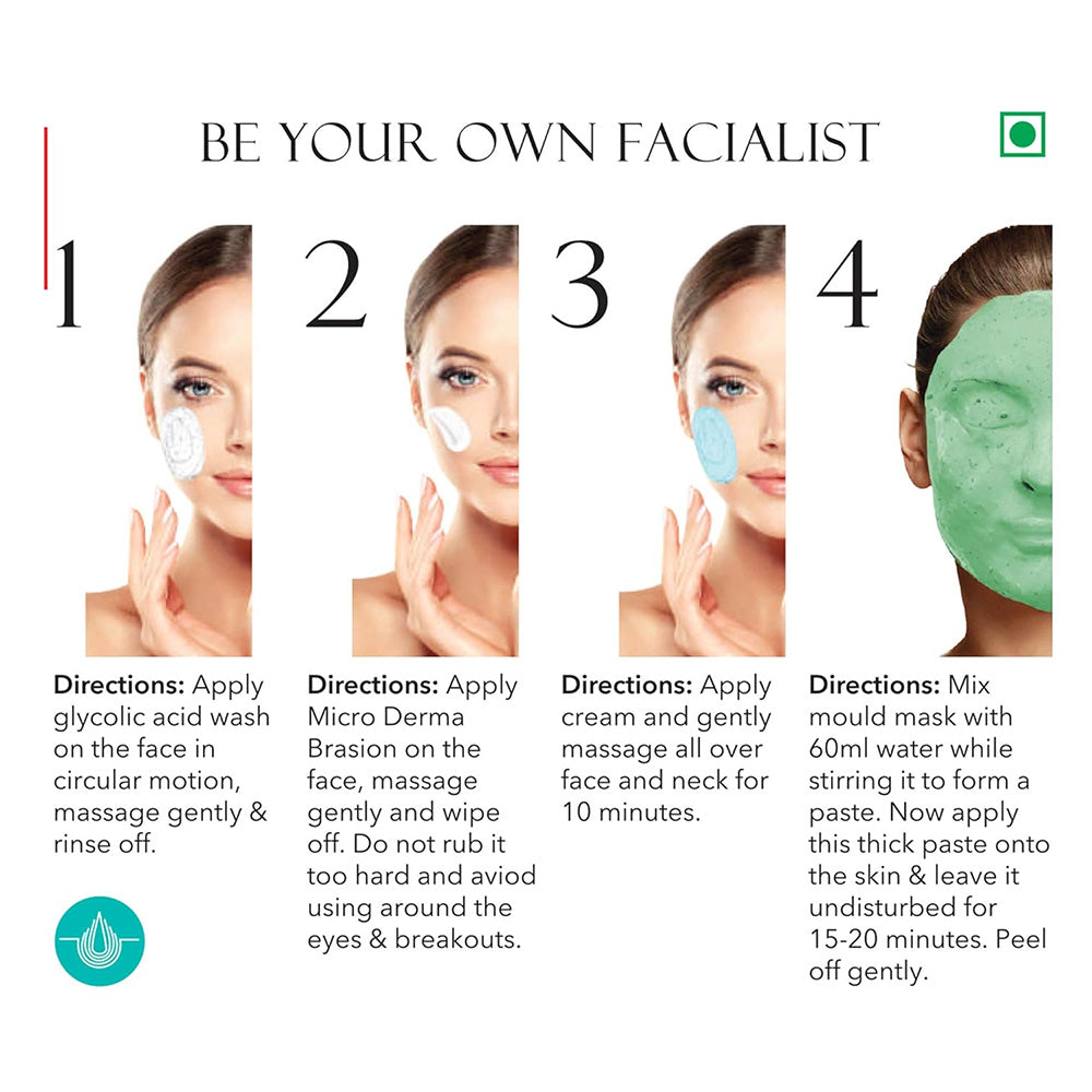 O3+ Sea White Facial Kit Pack of 4