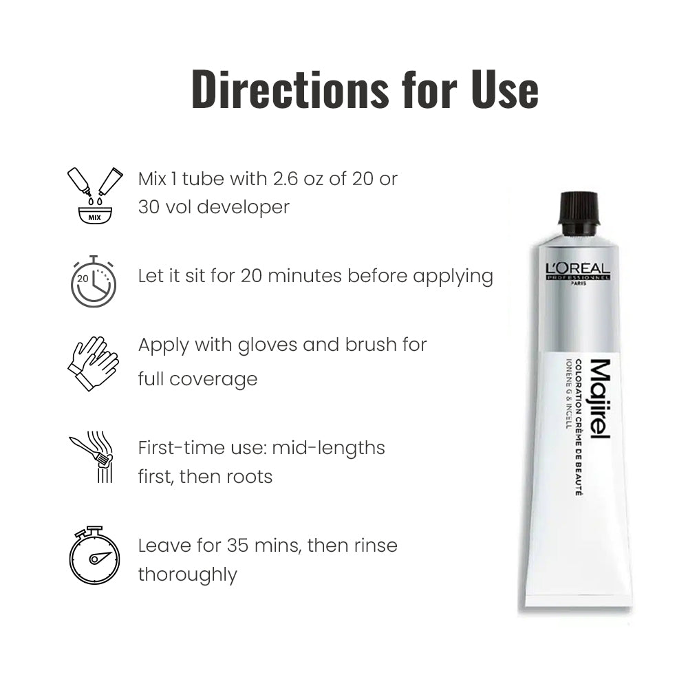 Loreal Majirel Hair Color New Shade 4.15 50ml