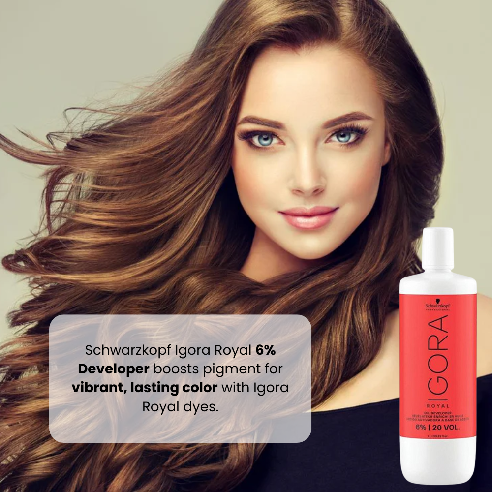 SCHWARZKOPF IGORA 6%OIL DEVELOPER 20VOL -1000ML-MRP 880