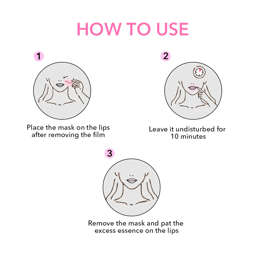 O3+ Lip Exfoliator Enzyme Mask 5g- Pack of 3