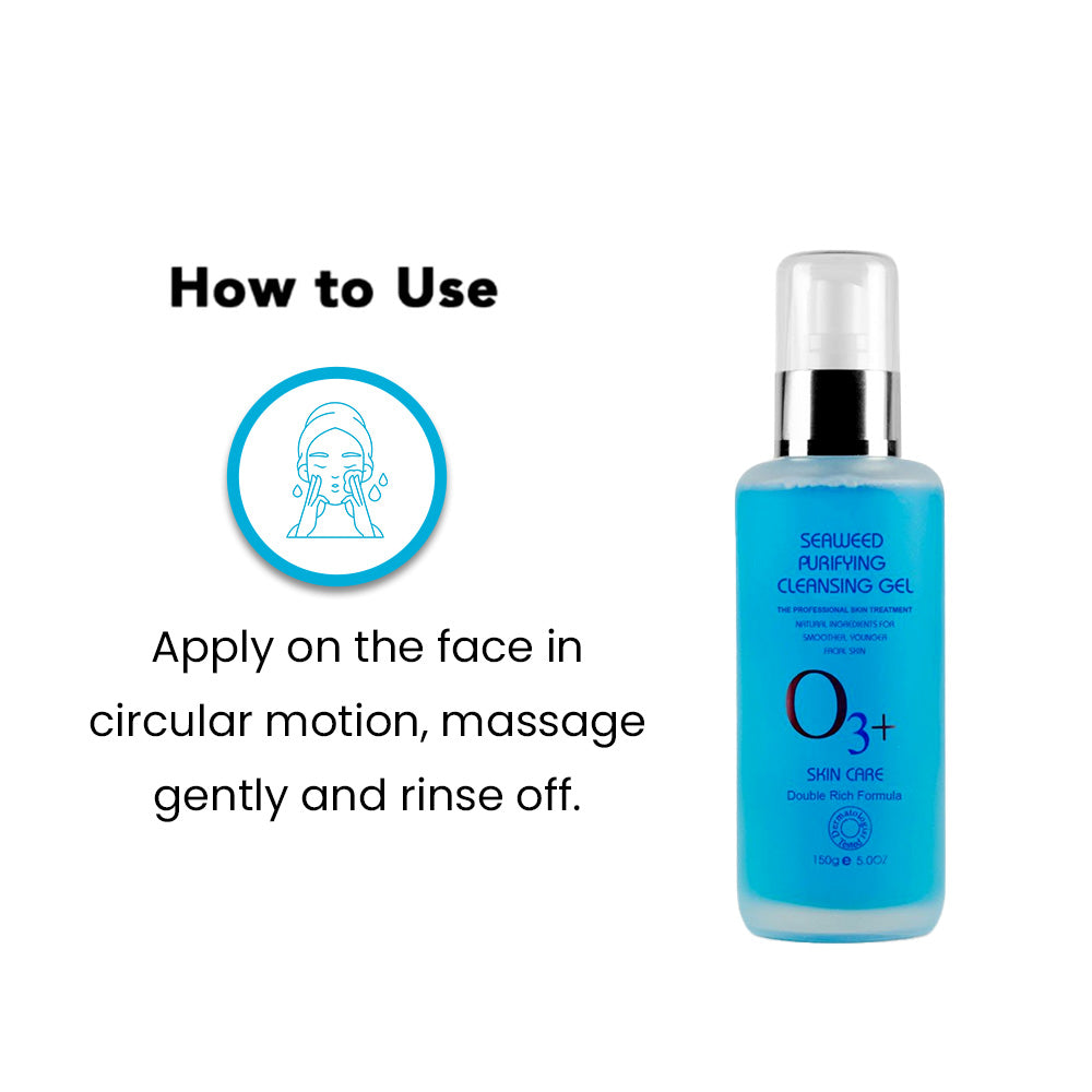 O3+ Seaweed Purifying Cleansing Gel 150g