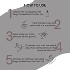 Raaga Professional Dark Chocolate Liposoluble Wax 800Gm