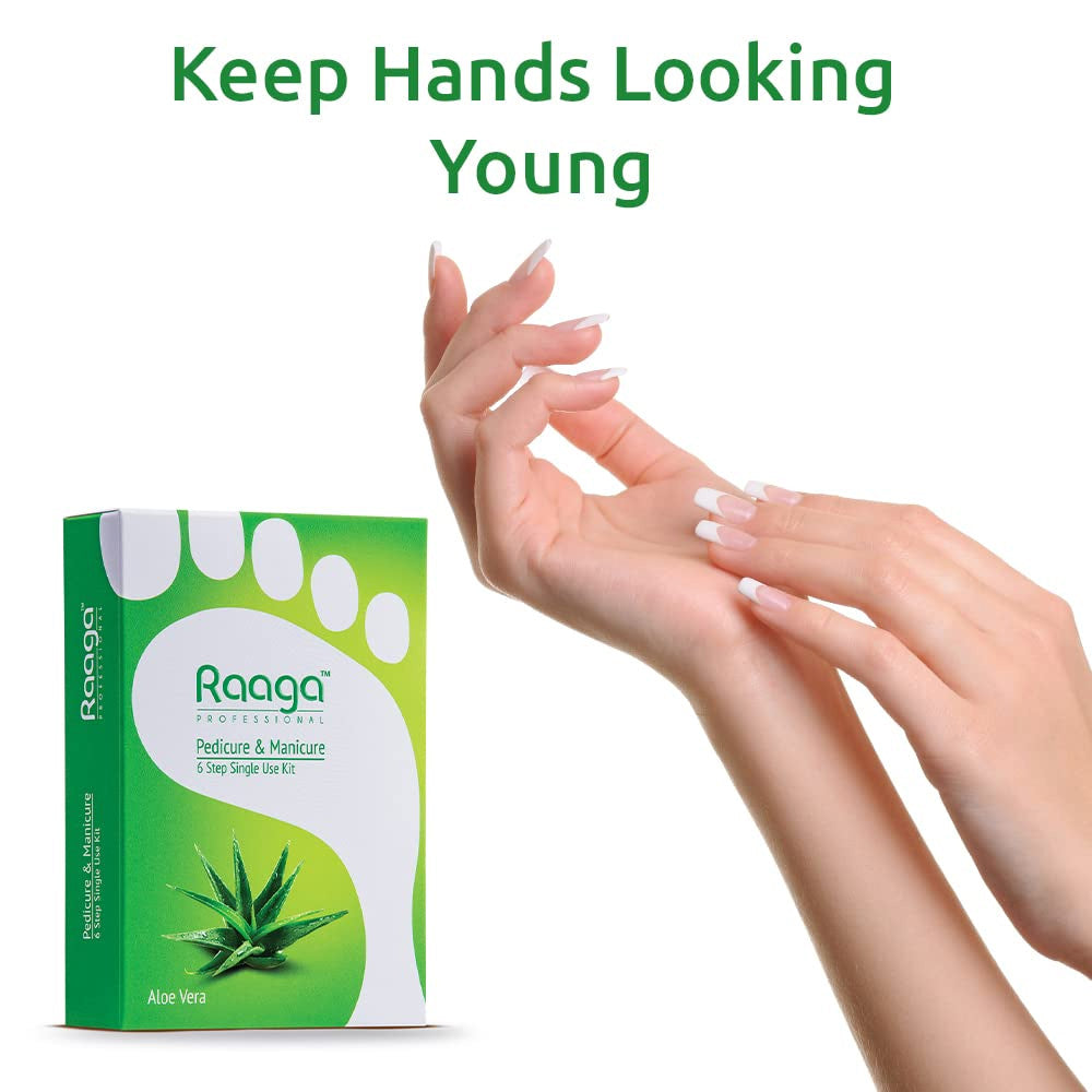 Raaga Professional Aloe Vera Pedicure And Manicure 63Gm