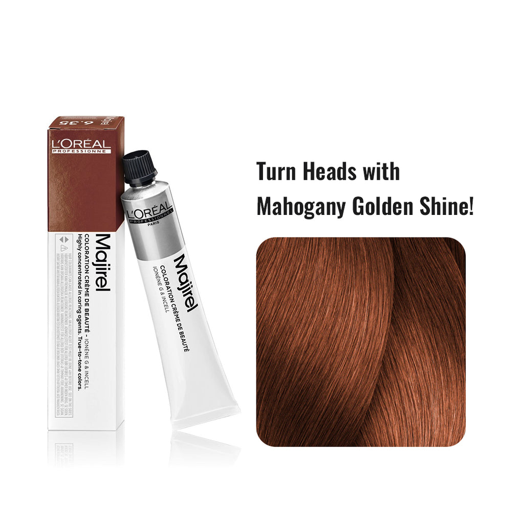 Loreal Majirel 7.35 Blonde With Mahogany Gold 50Ml