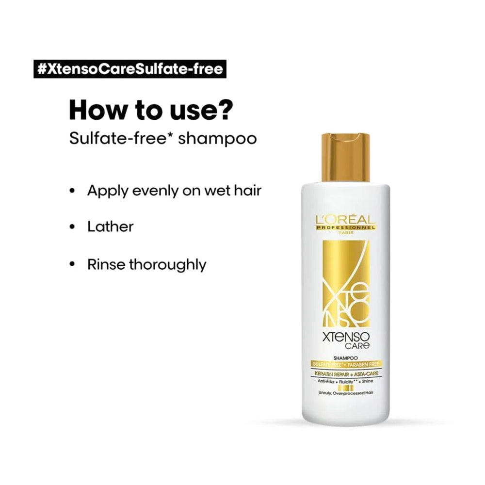Loreal Professionnel Xtenso Care Sulfate Free Shampoo 250Ml