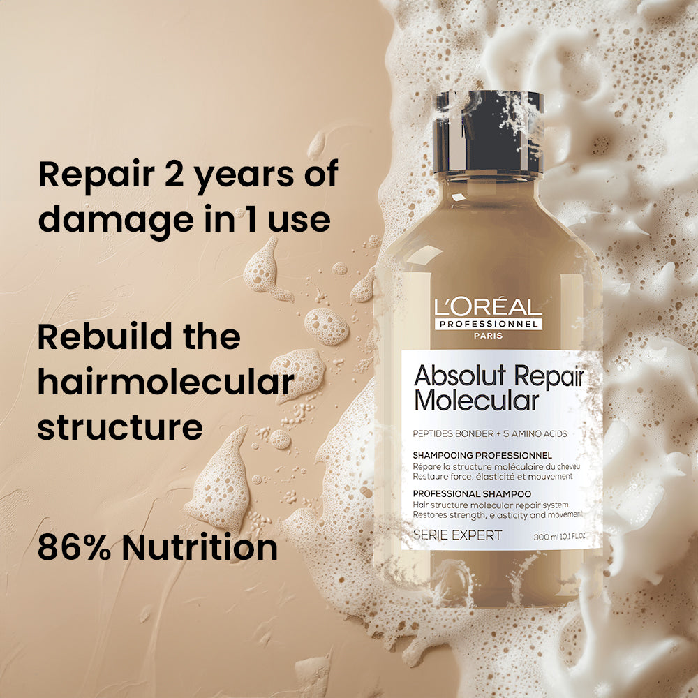 Loreal Professionnel Serie Expert Absolut Repair Molecular Shampoo 300 ml